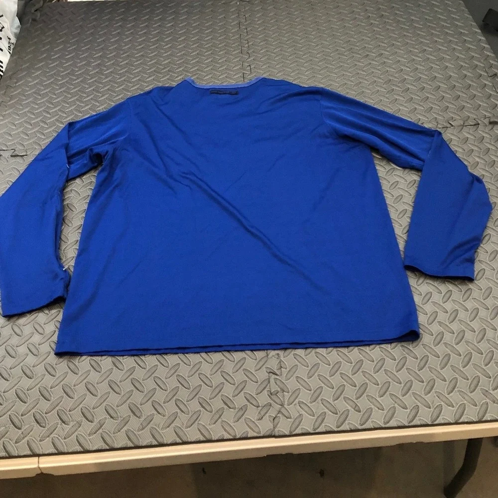 Polo Sport Ralph Lauren Long Sleeve T-Shirt Mens XL Blue Graphic PSRL 1967